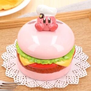 Kirby limited  edition Nintendo Pink Burger cocotte NEW